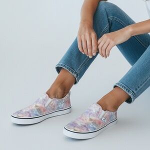 Vans Pastel Tie-Dye Slip-On Sneakers: in fair to good condition - Size 6 - S7